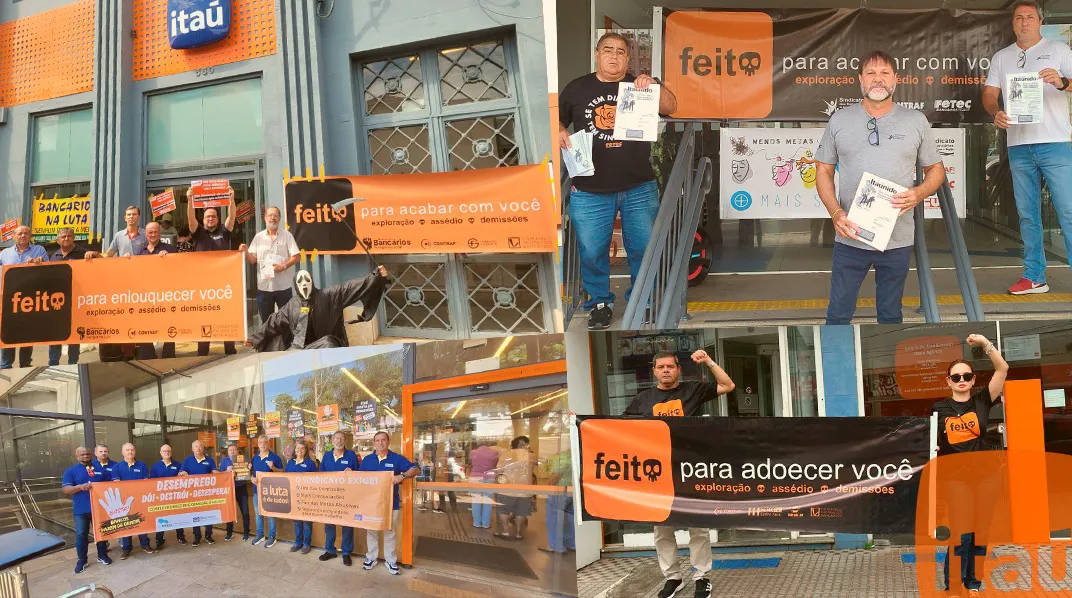 Itaú fecha agências, corta empregos e amplia pressão sobre bancários